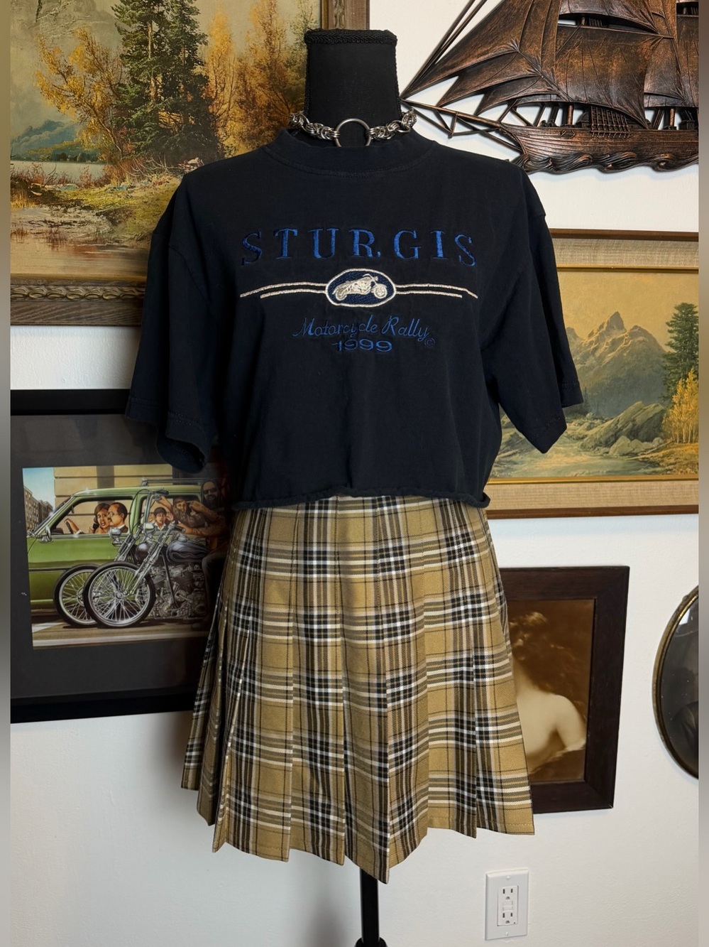 Vintage 1999 Sturgis Motorcycle Rally Tshirt Women's S-M